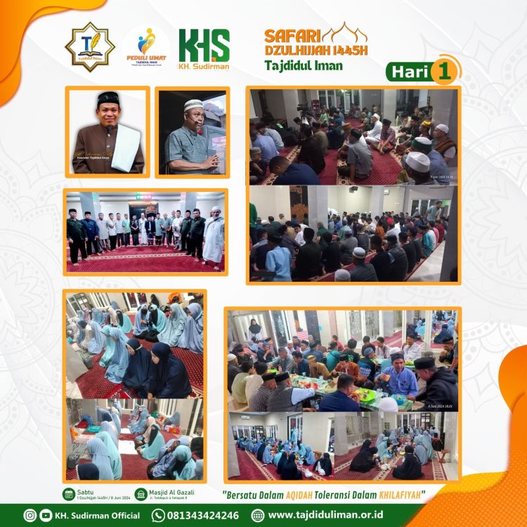 Hari Pertama Safari Dakwah Dzulhijjah Tajdidul Iman, Ada Warga Yang Heran, Ada Pula Yang Antusias