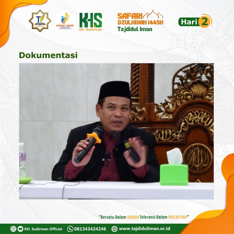 Keajaiban Sedekah Terungkap Saat Safari Dakwah Dzulhijjah ke Dua TI