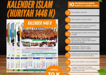 Tajdidul Iman Kembali Luncurkan Kalender Hijriah 1446