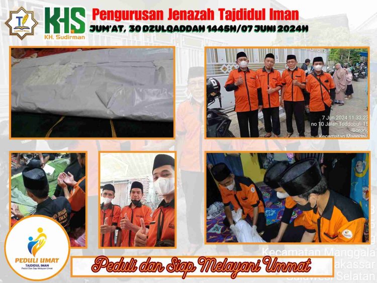 Ketua ORW Beri Apresiasi Pelayanan Jenazah Tajdidul Iman yang Maksimal