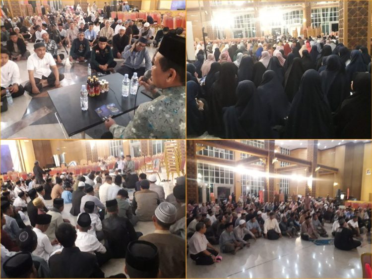 Ribuan Jamaah Padati Tabligh Akbar MIF, Kiai Sudirman