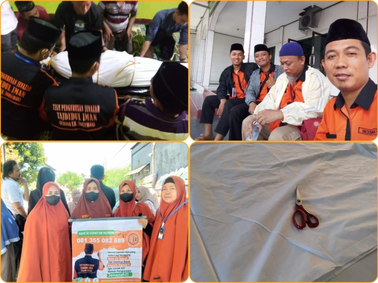 Sibuk, PJTI Tetap Urus Jenazah Warga