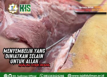 Kajian Aqida Edisi 125: Menyembelih yang Diniatkan Selain untuk Allah Adalah Syirik Akbar