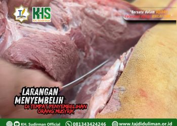 Kajian Aqidah Edisi 129: Larangan Menyembelih di Tempat Penyembelihan Orang Musyrik 1