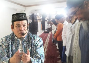 Founder TI, Jadi Imam Shalat Jenazah di Ablam