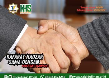 Kajian Aqidah Edisi 140: Kafarat Nadzar Sama Dengan Kafarat Sumpah 1