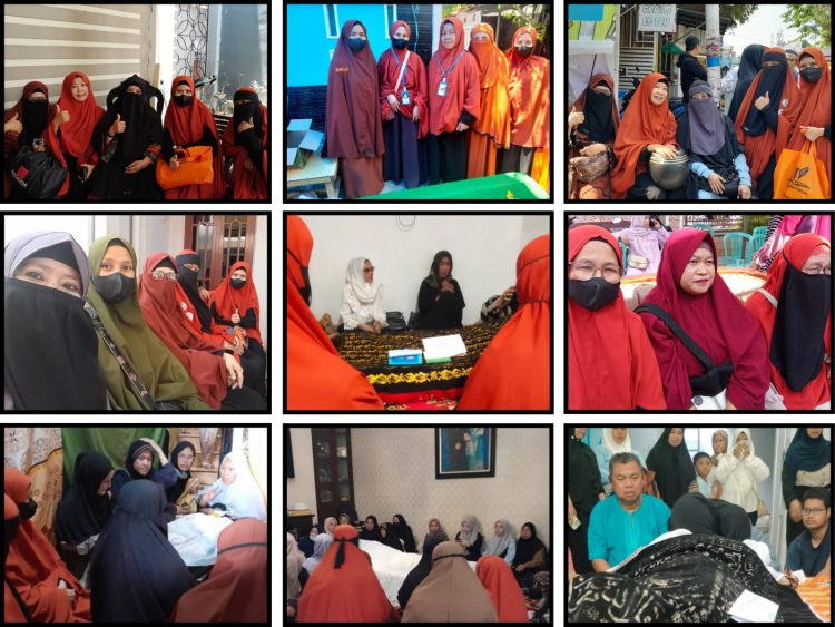 Sehari tim PJTI Akhwat Urus 5 Jenazah Warga Sekaligus