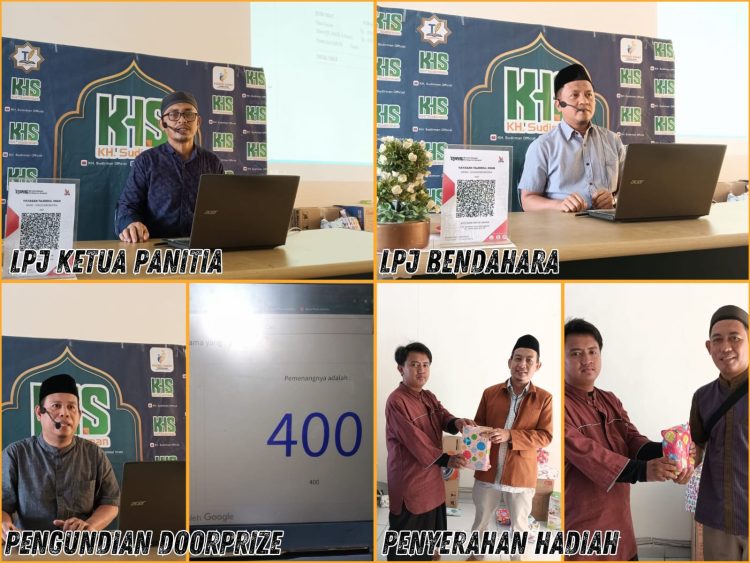 LPJ Rihlah Akbar ke 8, YTI Bagi Doorprize