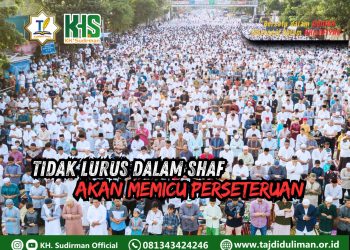 Pembahasan Fiqih Edisi 181 (Shalat Bagian 146): Tidak Lurus dalam Shaf akan Memicu Perseteruan