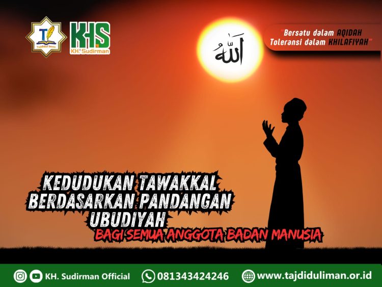 Kajian Aqidah Edisi 189: Kedudukan Tawakkal Berdasarkan Pandangan Ubudiyah Bagi Semua Anggota Badan Manusia