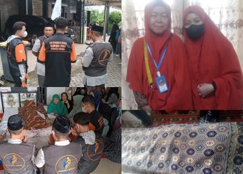 Angin Kencang, TIM PJTI Tetap Eksis Urus Jenazah