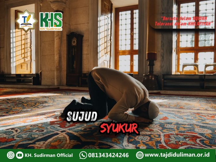 Pembahasan Fiqih Edisi 249 (Shalat Bagian 214): Sujud Syukur