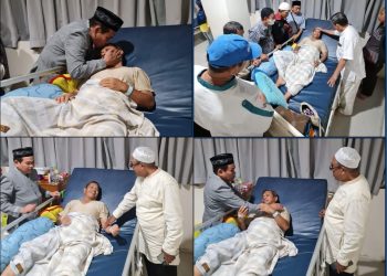 Besuk Salah Satu Donatur TI, Ini yang Dilakukan Kiai Sudirman
