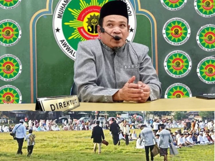 Direktur MBS Kiai Sudirman, Bawa Khutbah Idul Fitri, Begini Pesannya