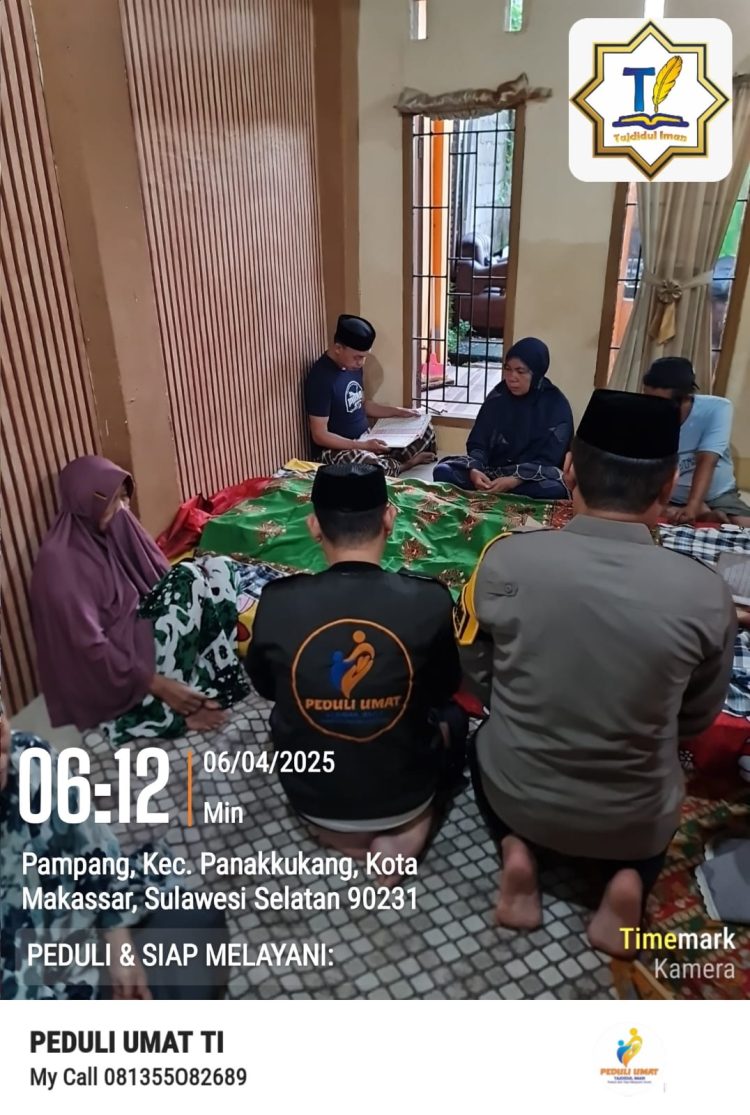 TIM Peduli Umat TI, Kunjungi Korban Kebakaran di AR, Dg Ngunjung