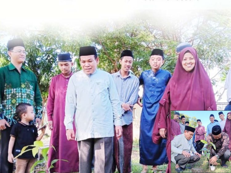 Peringati Hari Bumi, Direktur MBS Makassar, KH. Sudirman, Lakukan Penanaman Pohon