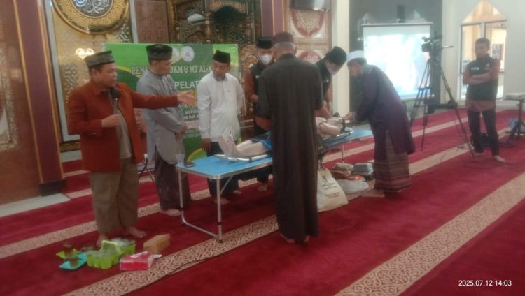 Gelar Pelatihan Jenazah Angkatan ke 129, Begini Pesan kiai Sudirman