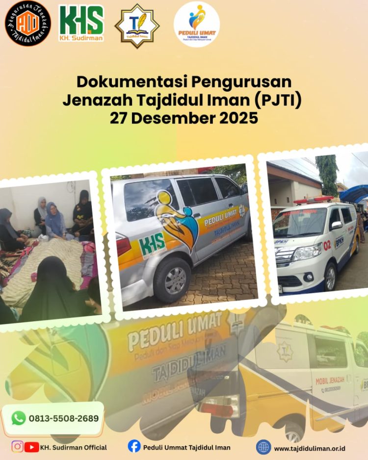 Desember Tim Gerak Cepat PJTI Sabtu- Ahad Tangani 10 Jenazah Diberbagai Tempat