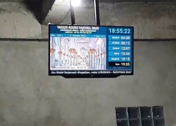 Pembangunan Masjid Agung TI Kembali Dapat Bantuan