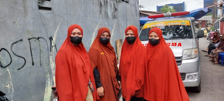 Masya Allah, Sehari 3 Jenazah Sekaligus Diurus PJTI Akhwat