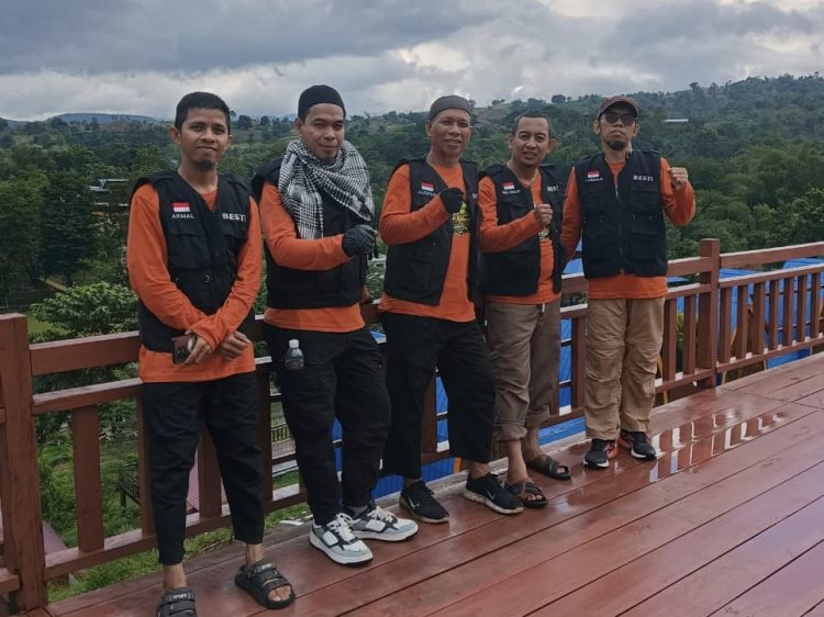 Besti Kawal Panitia Pantau Lokasi RIhlah Akbar ke 9
