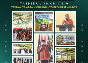 Luar Biasa, Rihlah Akbar ke 9 Tajdidul Iman di Hadiri Pejabat Pemrov Sulsel, Maros dan makassar