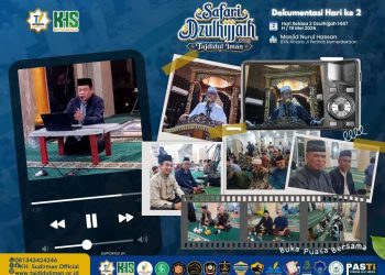 Hari kedua Safari Dzulhijjah– Tajdidul Iman di BTN Antara, Dipenuhi Ratusan Jamaah