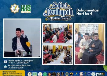 Luar Biasa, Jamaah Safari Dakwah Dzulhijjah Berjubel Penuhi Masjid Al Muraqabah