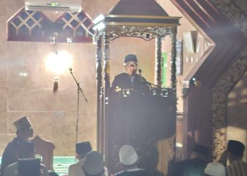 Ustad Noer Bahry Beri Ole Ole Spesial Jamaah Safari Dzulhijjah di Masjid Al Muhajirin