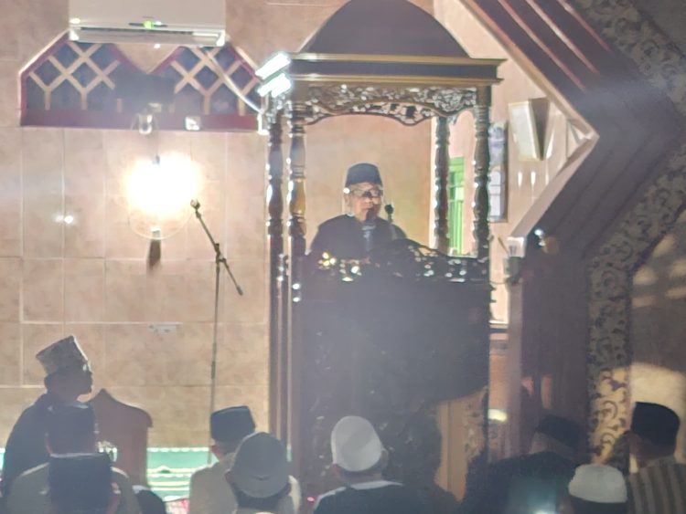 Ustad Noer Bahry Beri Ole Ole Spesial Jamaah Safari Dzulhijjah di Masjid Al Muhajirin
