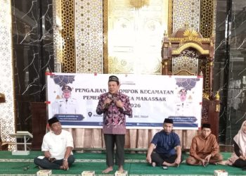 Wujudkan Makassar Kota Qur’an, Ratusan RT/RW Padati Pengajian Kiai Sudirman