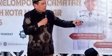 Dukung Program Walikota Makassar, Ratusan RT/RW Hadiri Pengajian Kiai Sudirman di Kecamatan Makassar