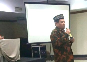 Peserta Kagum saat Kiai Sudirman Bawa Materi Pelatihan Muballigh se Kota Makassar