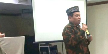 Peserta Kagum saat Kiai Sudirman Bawa Materi Pelatihan Muballigh se Kota Makassar