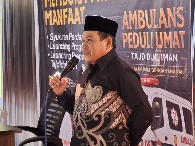 Launching Halaman Parkir TI, Kiai Sudirman Kupas Pentingnya Amal Jariyah