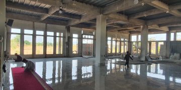 Panitia Pembangunan Masjid Agung TI, Kebut Pembangunan Dinding